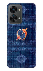 Koi Blue OnePlus Nord 2T 5G Back Cover