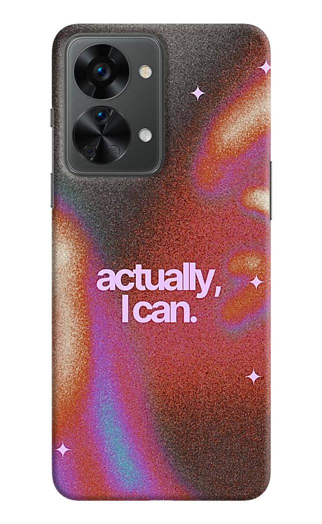 Pink Aura OnePlus Nord 2T 5G Back Cover