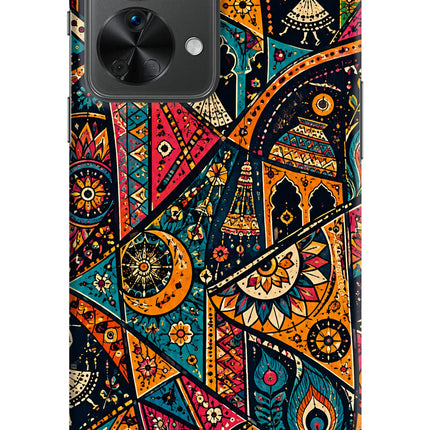 Folk Print OnePlus Nord 2T 5G Back Cover