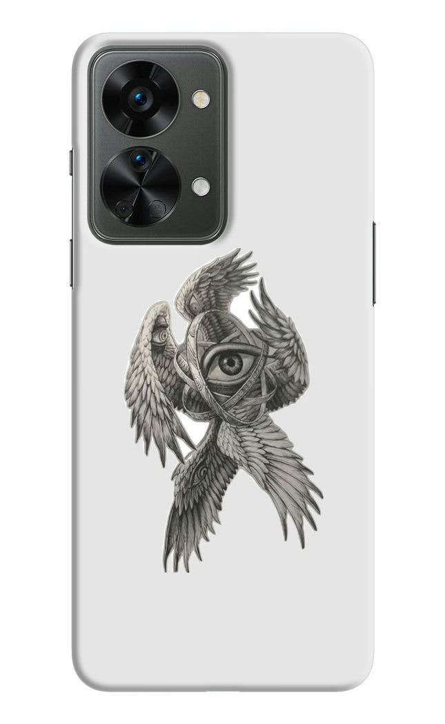 Accurate Angel OnePlus Nord 2T 5G Hard Case Back Cover by Casekaro