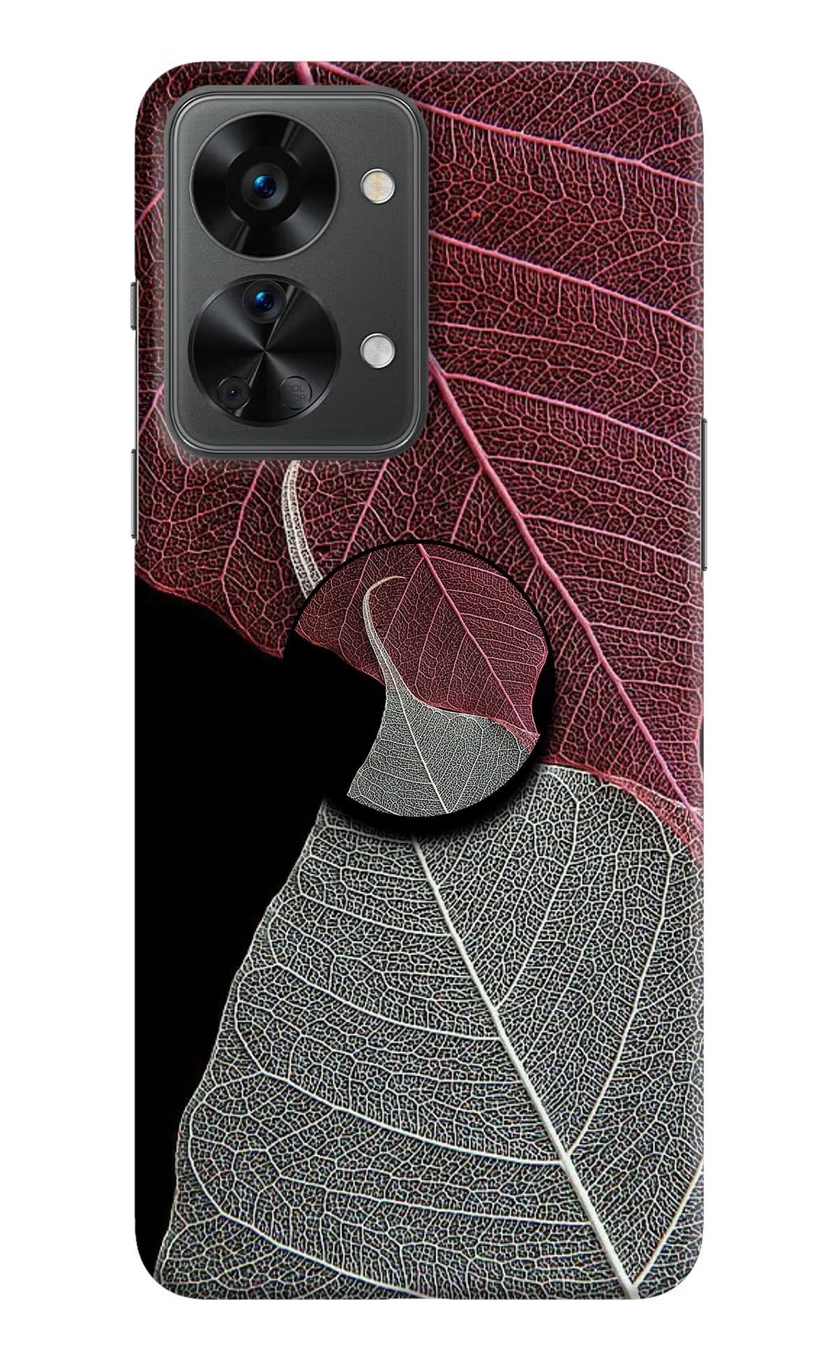 Leaf Pattern OnePlus Nord 2T 5G Pop Case by Casekaro