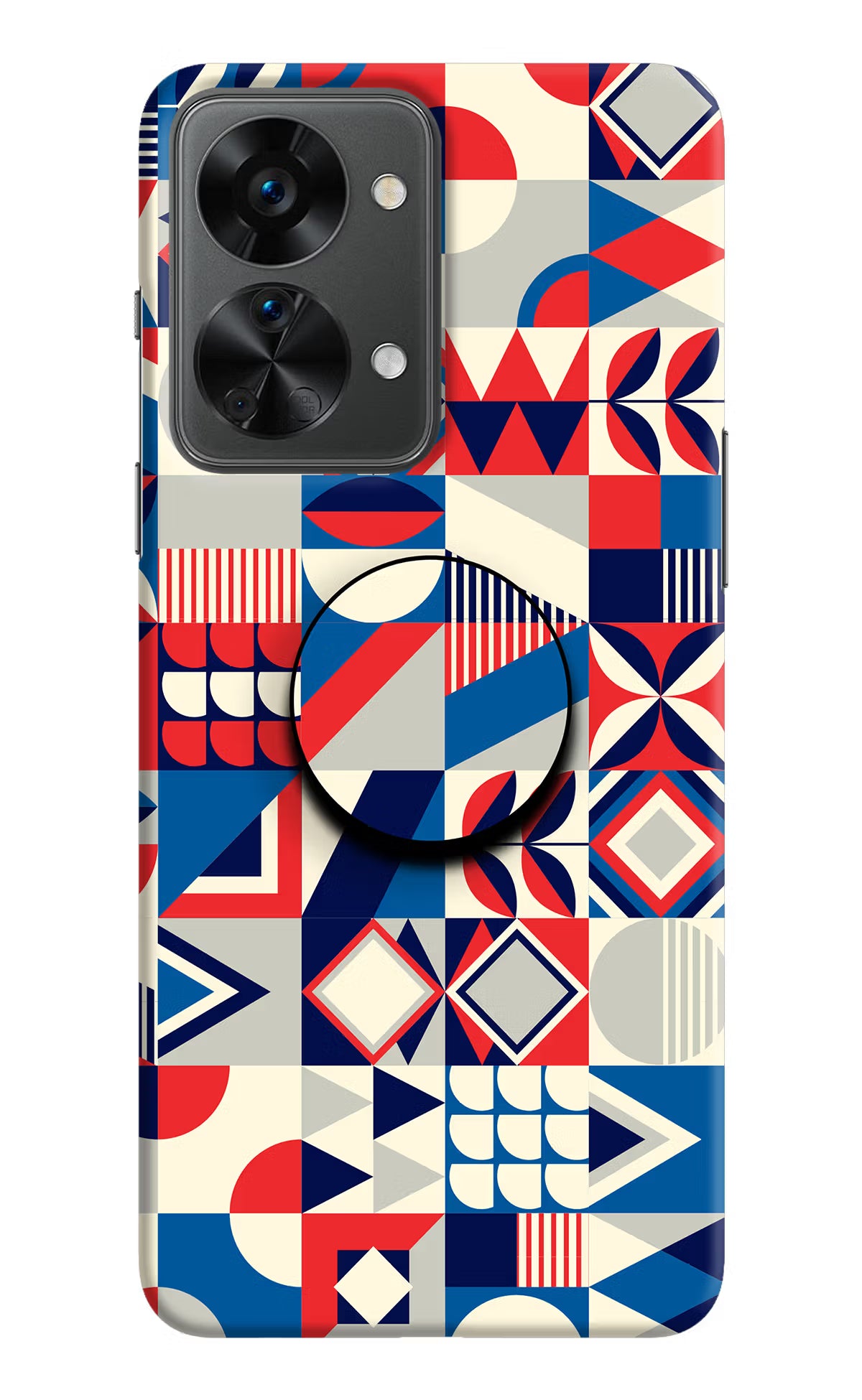 Colorful Pattern OnePlus Nord 2T 5G Pop Case by Casekaro