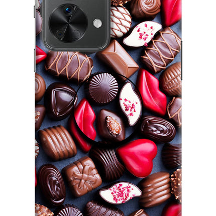 Chocolates OnePlus Nord 2T 5G Pop Case by Casekaro