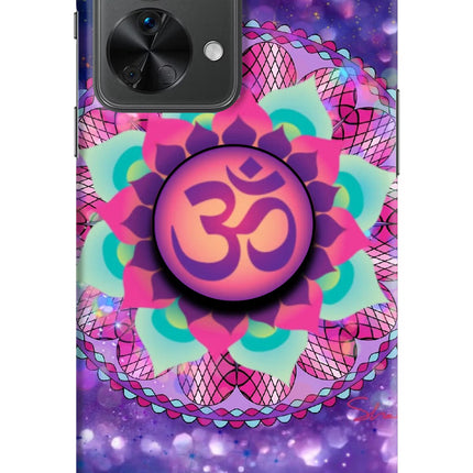 Om Purple OnePlus Nord 2T 5G Pop Case by Casekaro