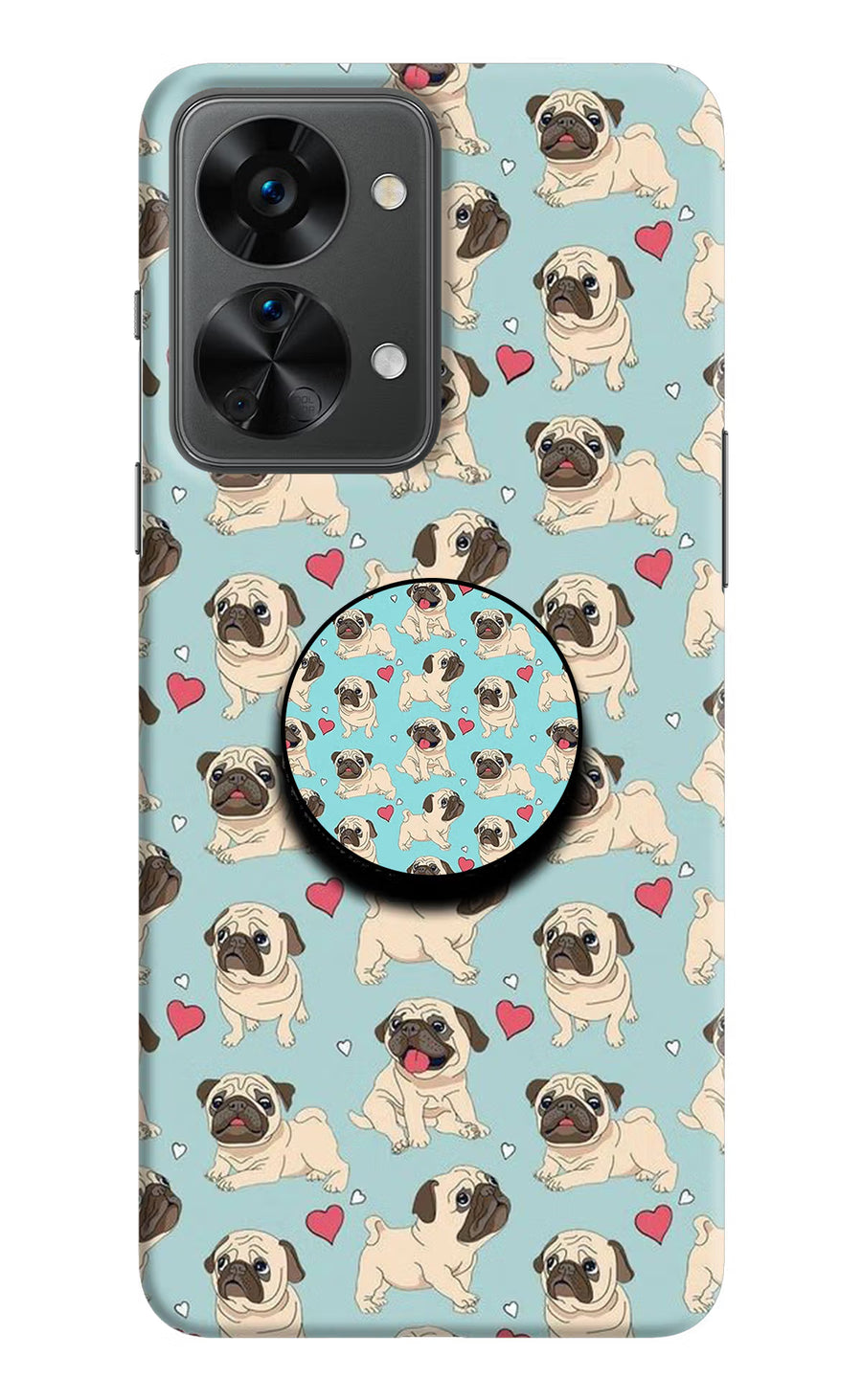 Pug Dog OnePlus Nord 2T 5G Pop Case, Hard case