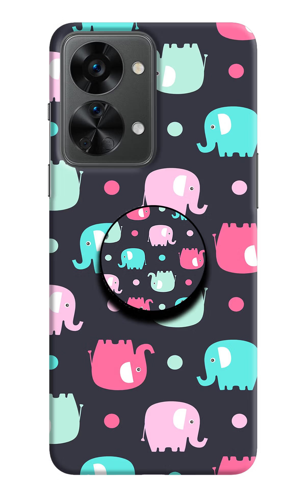 Baby Elephants OnePlus Nord 2T 5G Pop Case by Casekaro