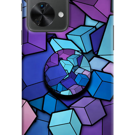 Cubic Abstract OnePlus Nord 2T 5G Pop Case by Casekaro