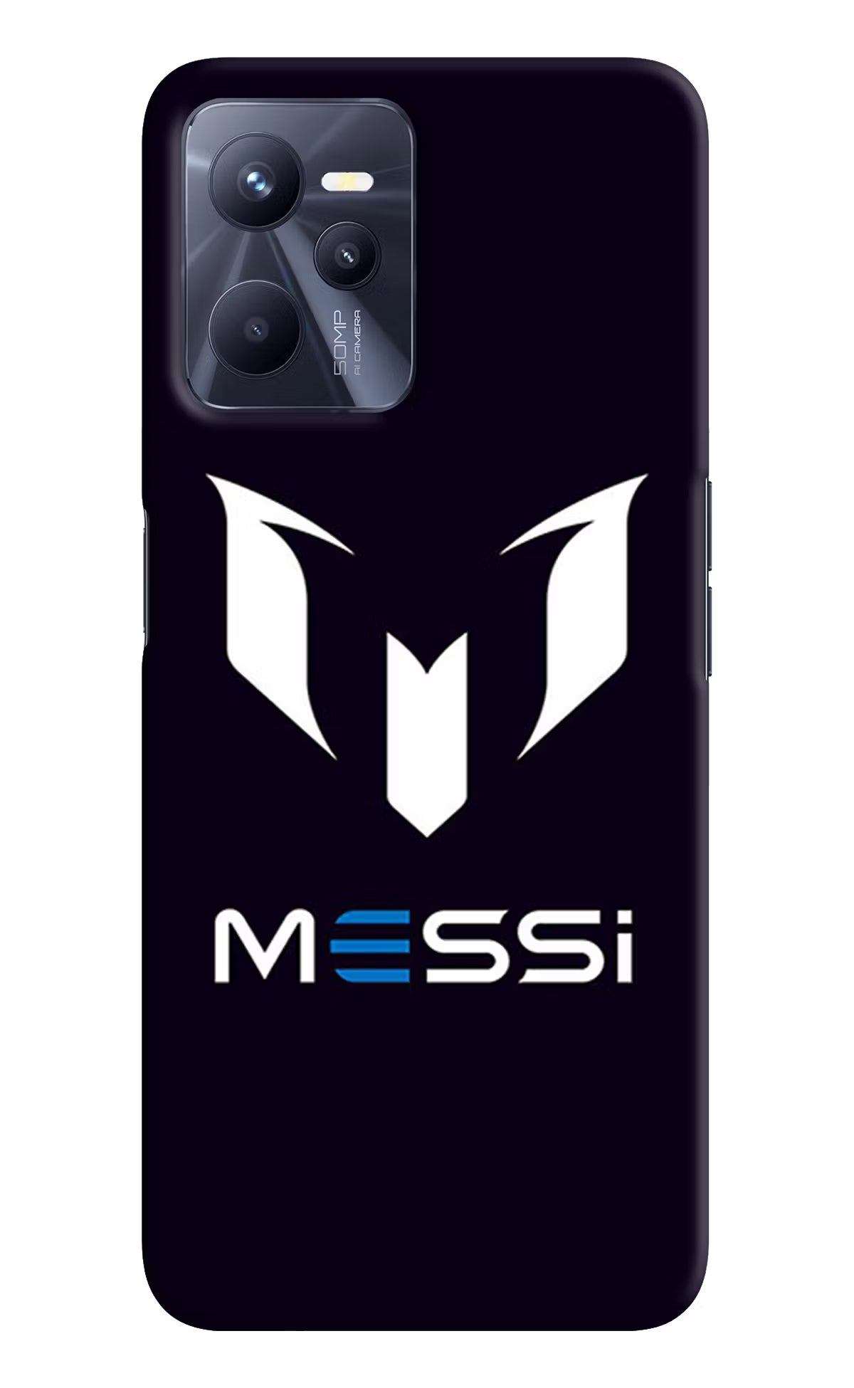 Messi Logo Realme C35 Hard Case Back Cover by Casekaro