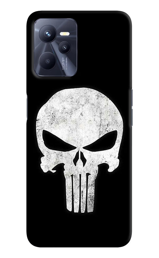 Punisher Skull Realme C35 Hard Case Back Cover by Casekaro