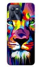 Lion Realme C35 Hard Case Back Cover by Casekaro