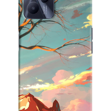 Scenery Realme C35 Hard Case Back Cover by Casekaro