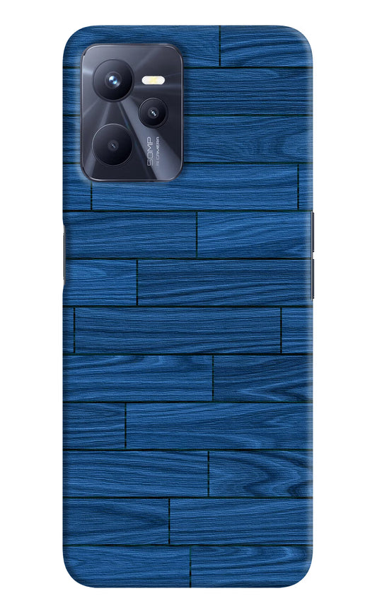 Wooden Texture Realme C35 Hard Case Back Cover by Casekaro