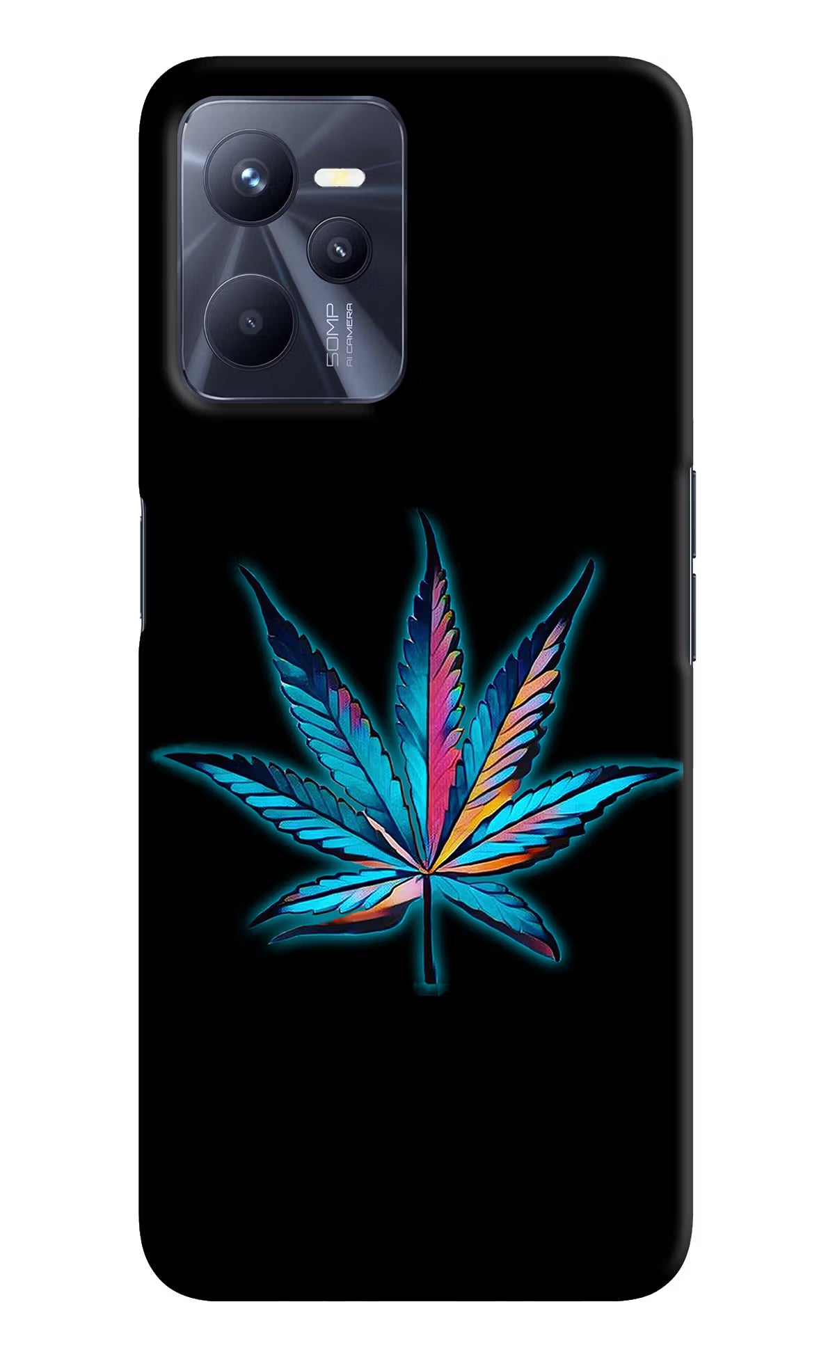Weed Realme C35 Hard Case Back Cover by Casekaro
