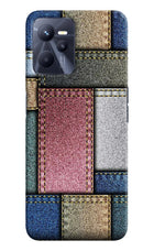 Multicolor Jeans Realme C35 Hard Case Back Cover by Casekaro
