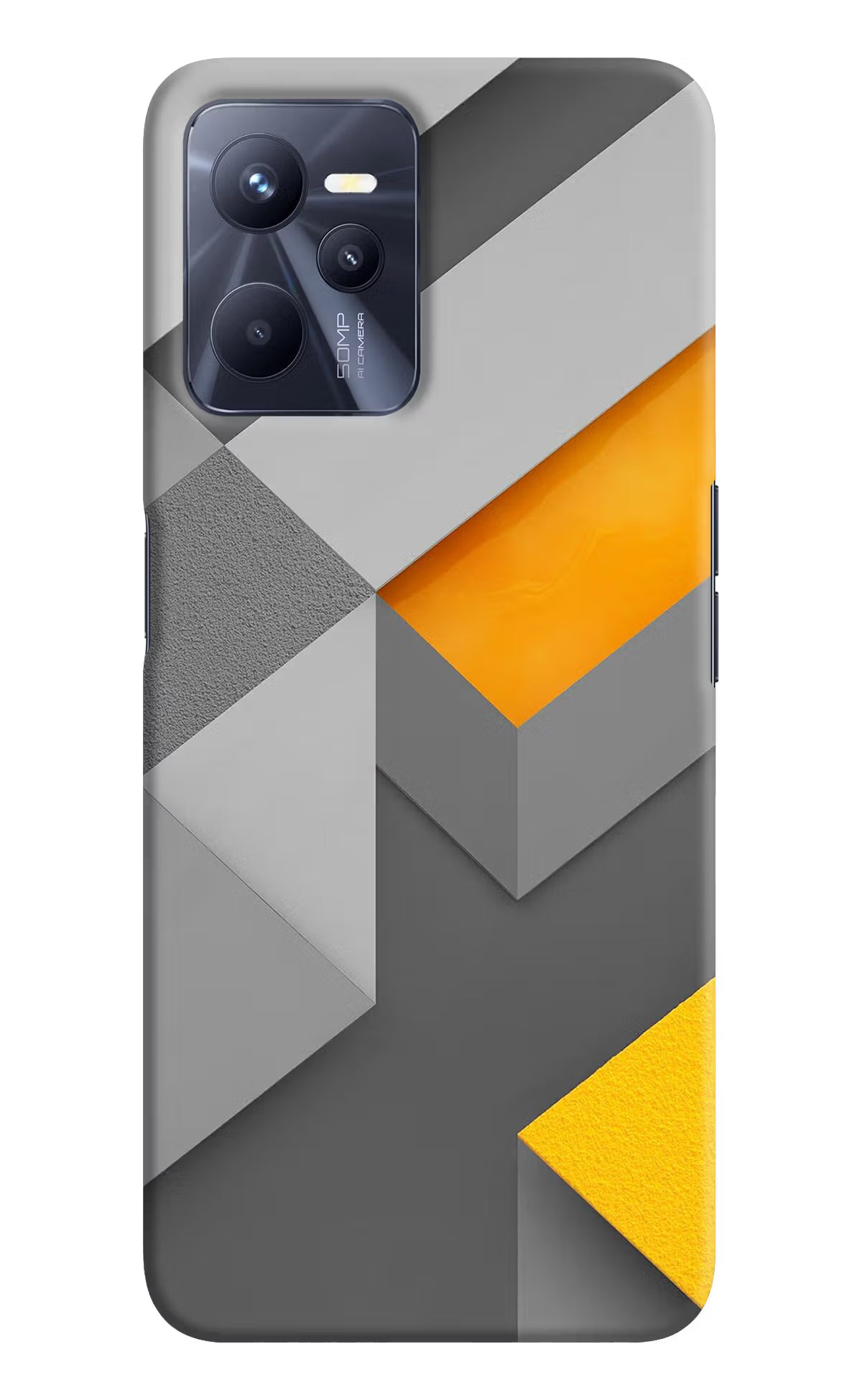 Abstract Realme C35 Hard Case Back Cover by Casekaro