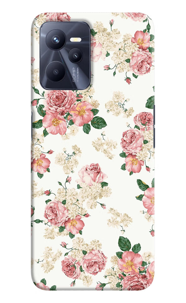Flowers Realme C35 Hard Case Back Cover by Casekaro