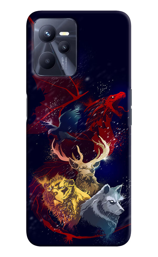 Game Of Thrones Realme C35 Hard Case Back Cover by Casekaro