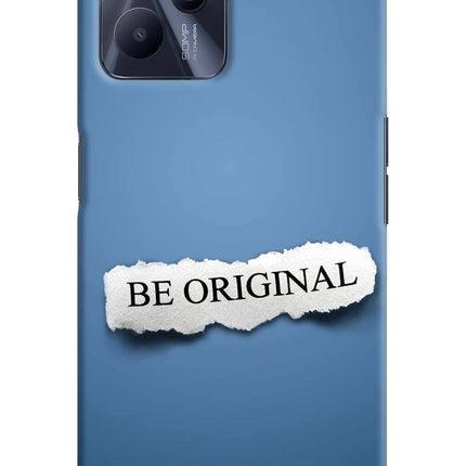 Be Original Realme C35 Hard Case Back Cover by Casekaro