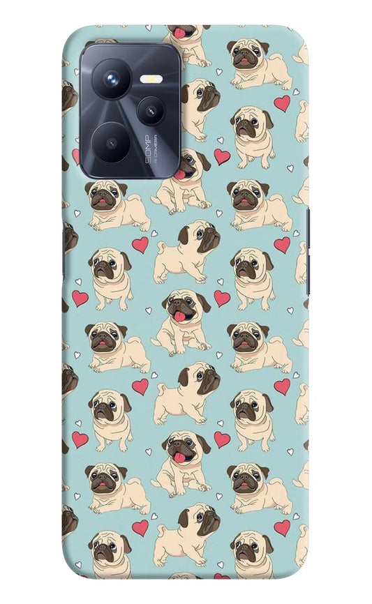 Pug Dog Realme C35 Hard Case Back Cover by Casekaro