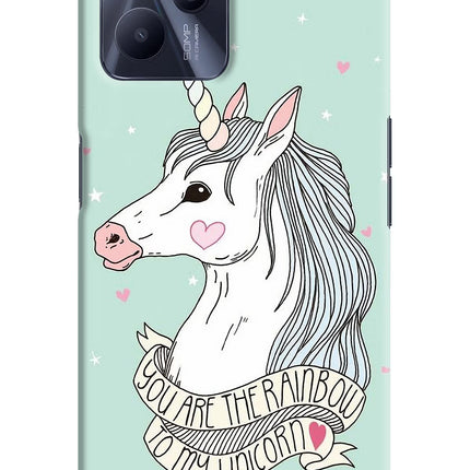 Unicorn Wallpaper Realme C35 Hard Case Back Cover by Casekaro