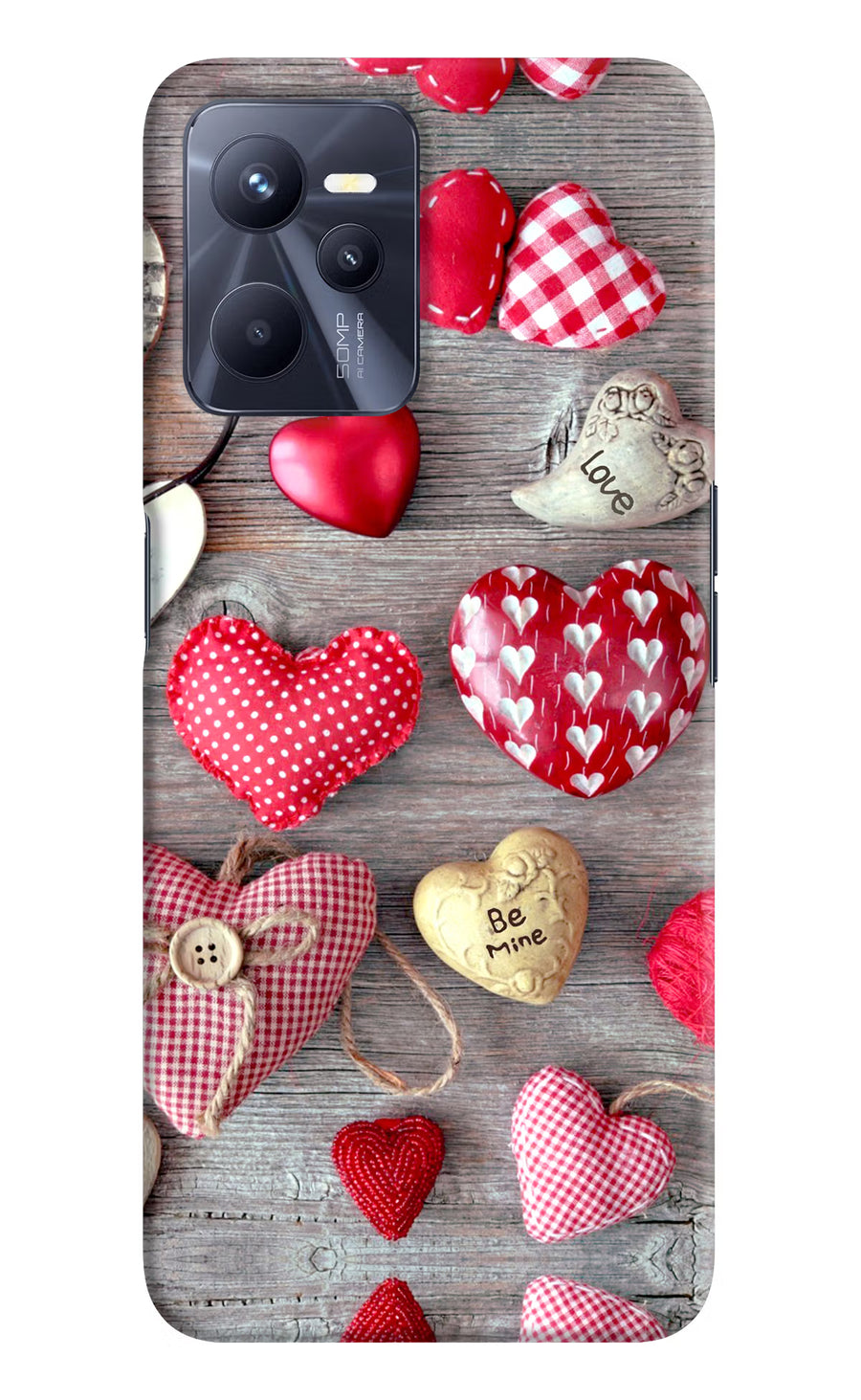 Love Wallpaper Realme C35 Back Cover, Hard case