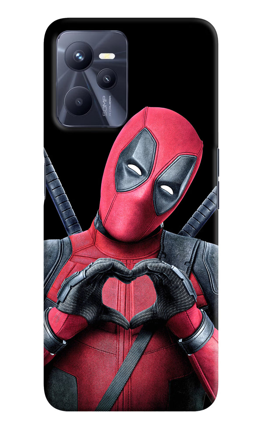 Deadpool Realme C35 Back Cover, Hard case