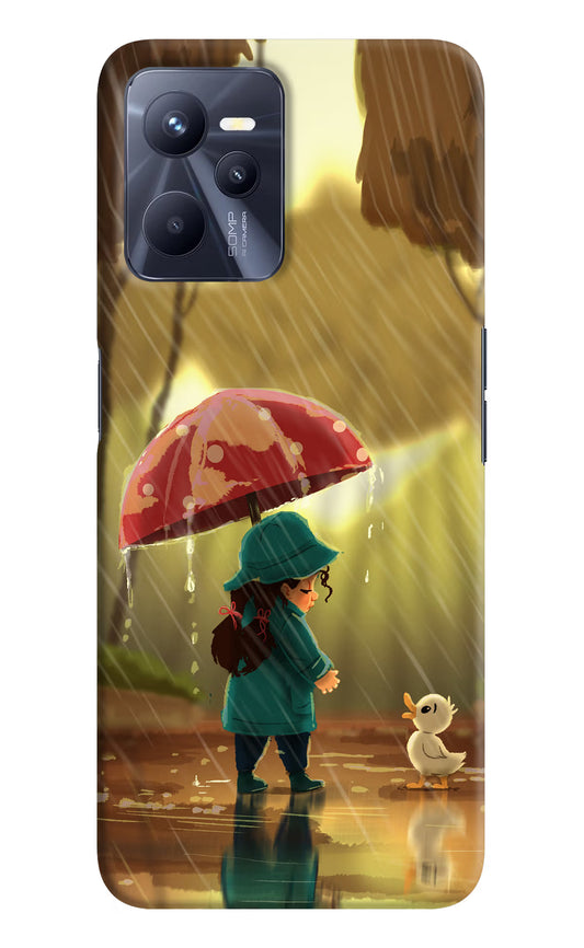 Rainy Day Realme C35 Hard Case Back Cover by Casekaro