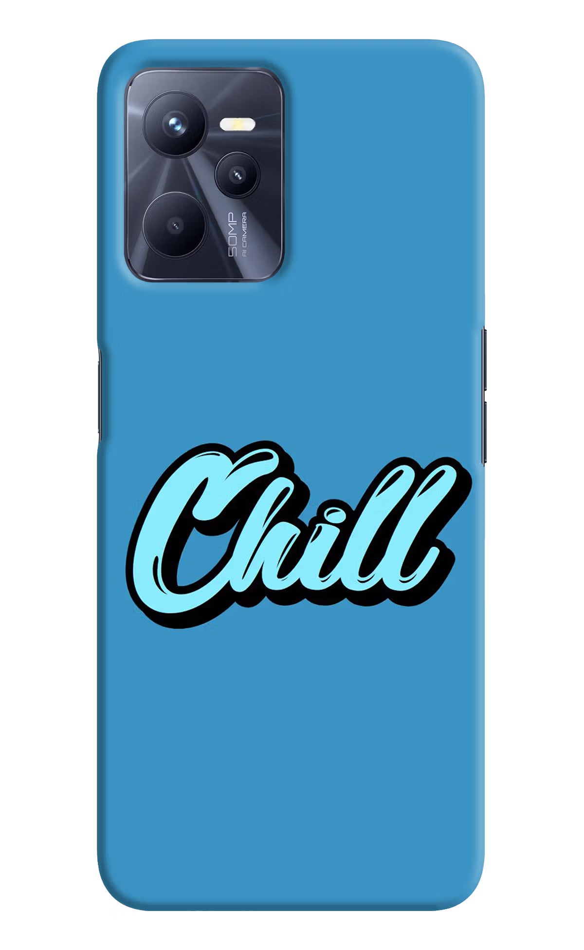 Chill Realme C35 Hard Case Back Cover by Casekaro