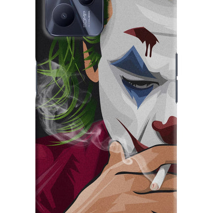 Joker Smoking Realme C35 Hard Case Back Cover by Casekaro