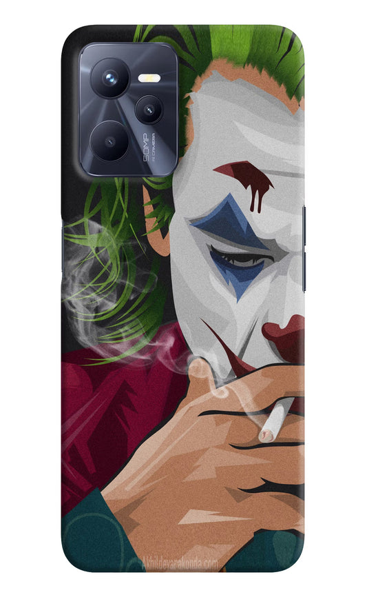 Joker Smoking Realme C35 Hard Case Back Cover by Casekaro