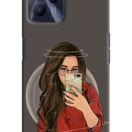 Selfie Queen Realme C35 Hard Case Back Cover by Casekaro