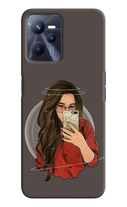 Selfie Queen Realme C35 Hard Case Back Cover by Casekaro
