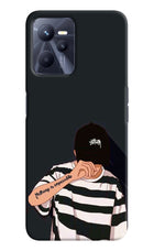 Aesthetic Boy Realme C35 Hard Case Back Cover by Casekaro