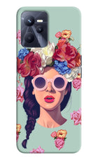 Pretty Girl Realme C35 Hard Case Back Cover by Casekaro