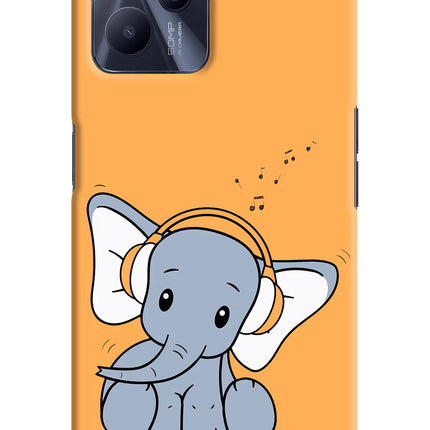 High On Music Realme C35 Hard Case Back Cover by Casekaro