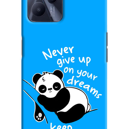 Keep Sleeping Realme C35 Hard Case Back Cover by Casekaro