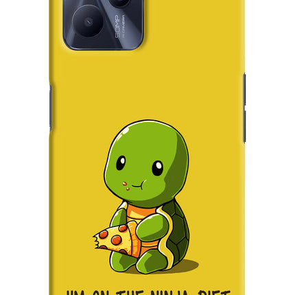 I'm on Ninja Diet Realme C35 Hard Case Back Cover by Casekaro