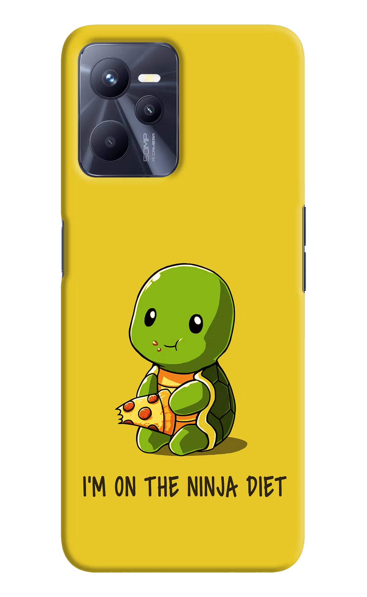 I'm on Ninja Diet Realme C35 Hard Case Back Cover by Casekaro