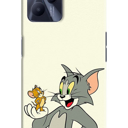 Tom & Jerry Realme C35 Hard Case Back Cover by Casekaro