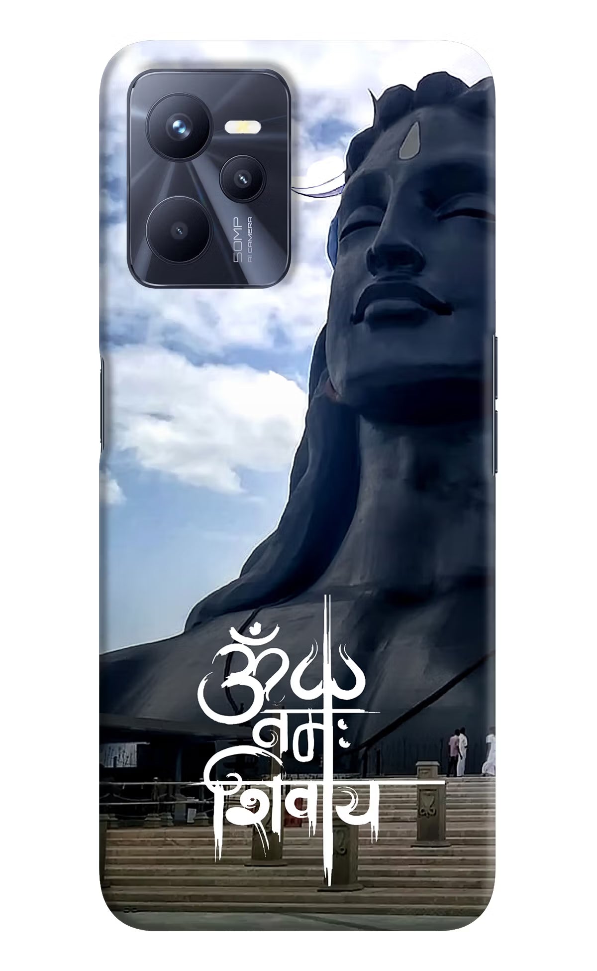 Om Namah Shivay Realme C35 Hard Case Back Cover by Casekaro