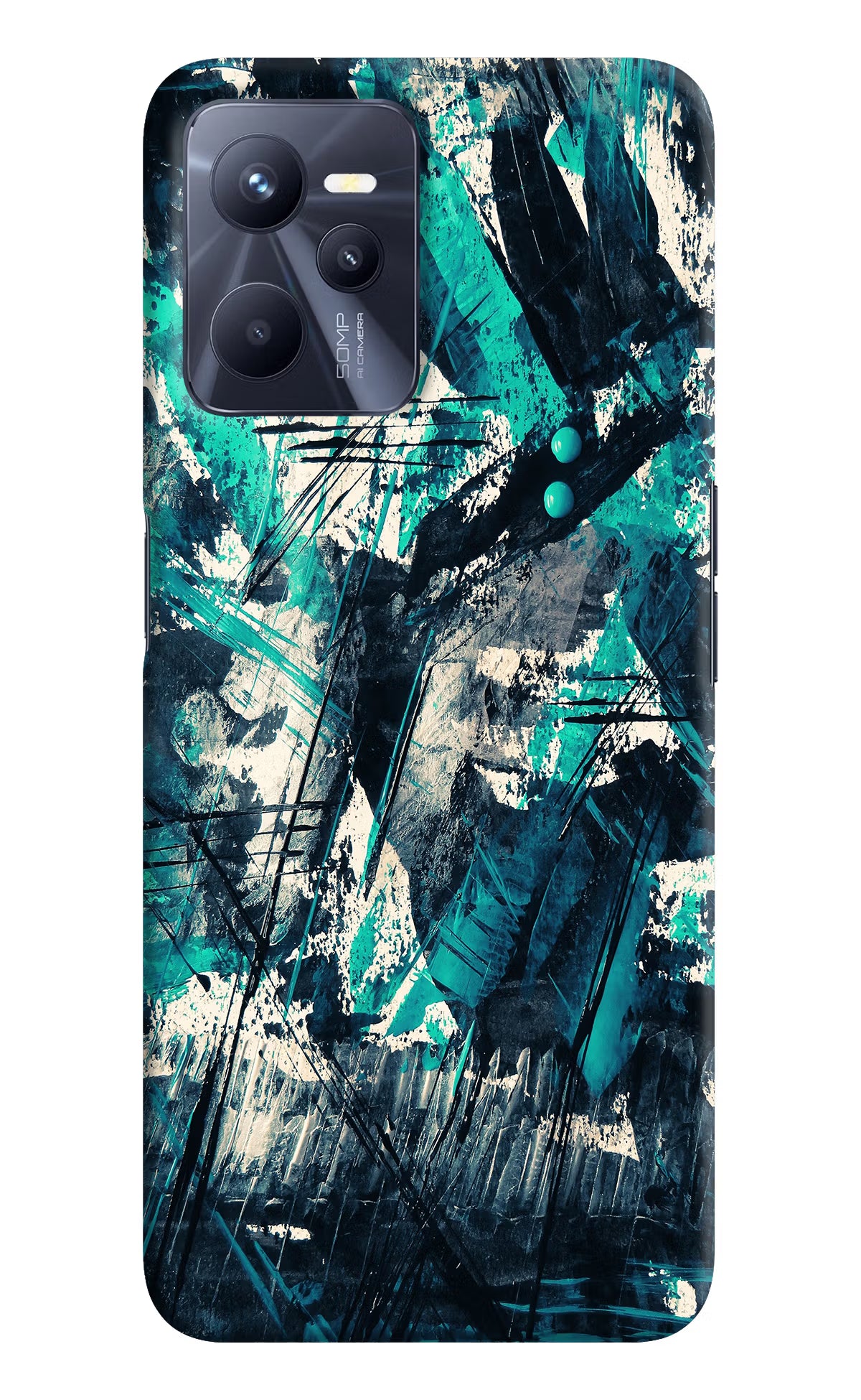 Artwork Realme C35 Hard Case Back Cover by Casekaro