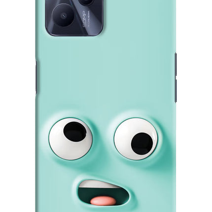 Funny Cartoon Realme C35 Hard Case Back Cover by Casekaro