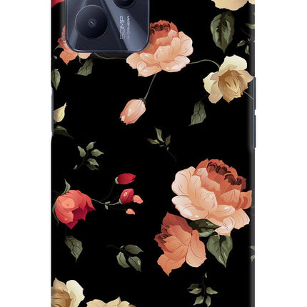 Flowers Realme C35 Hard Case Back Cover by Casekaro