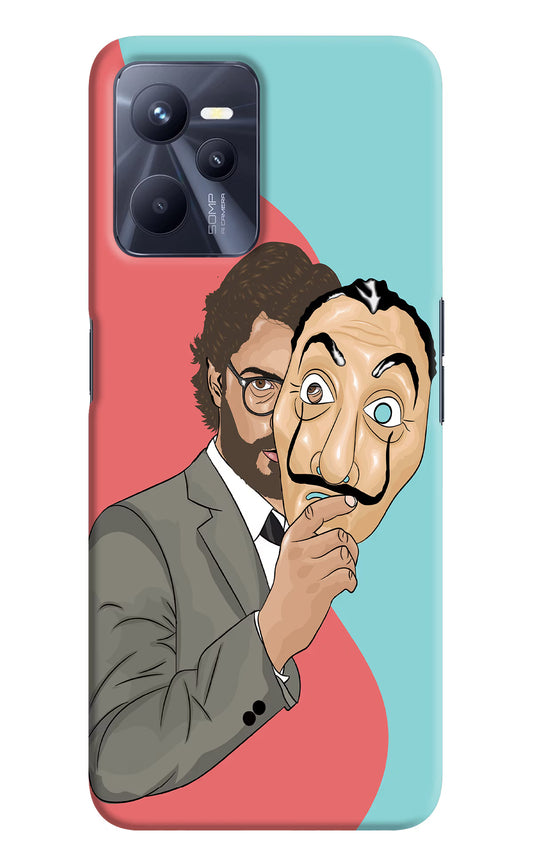 Professor Realme C35 Hard Case Back Cover by Casekaro