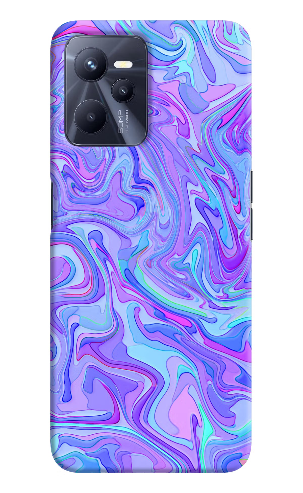 Glitter Realme C35 Hard Case Back Cover by Casekaro