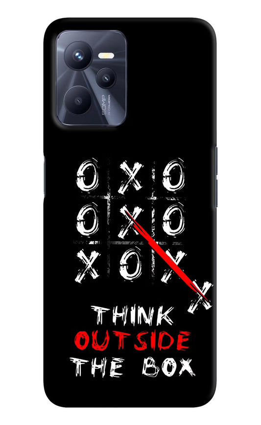 Think out of the BOX Realme C35 Hard Case Back Cover by Casekaro