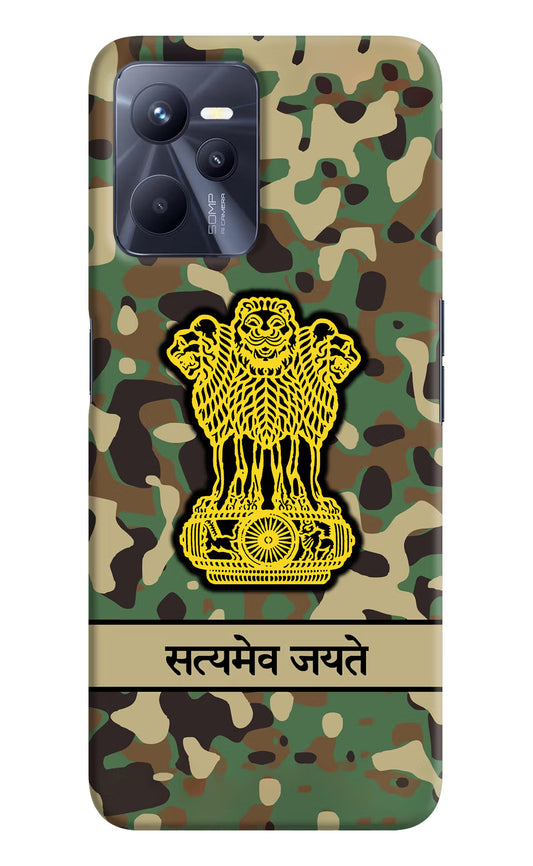 Satyamev Jayate Army Realme C35 Hard Case Back Cover by Casekaro