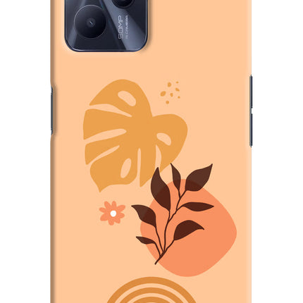 Bohemian Art Realme C35 Hard Case Back Cover by Casekaro