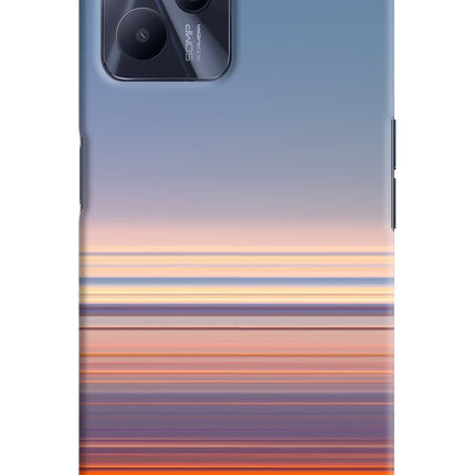 Morning Colors Realme C35 Hard Case Back Cover by Casekaro