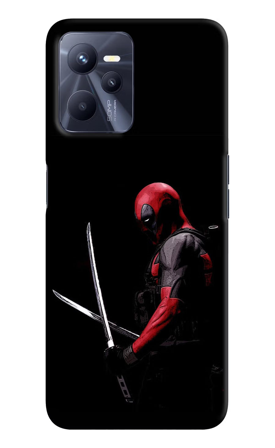 Deadpool Realme C35 Back Cover, Hard case